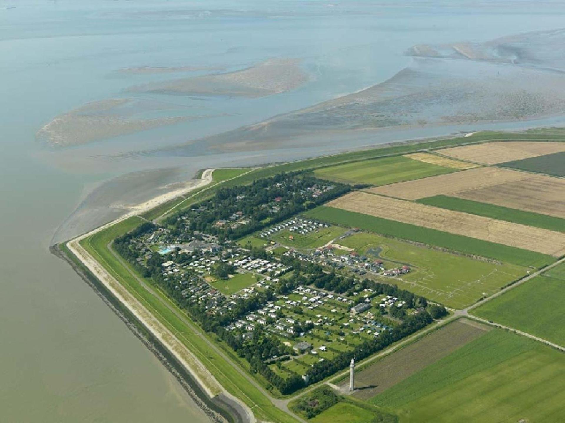 Campingplatz Scheldeoord Zeeland Neben Einem Sandstrand Baarland Extérieur photo